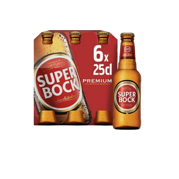 BIÈRE SUPER BOCK PACK 6X25CL