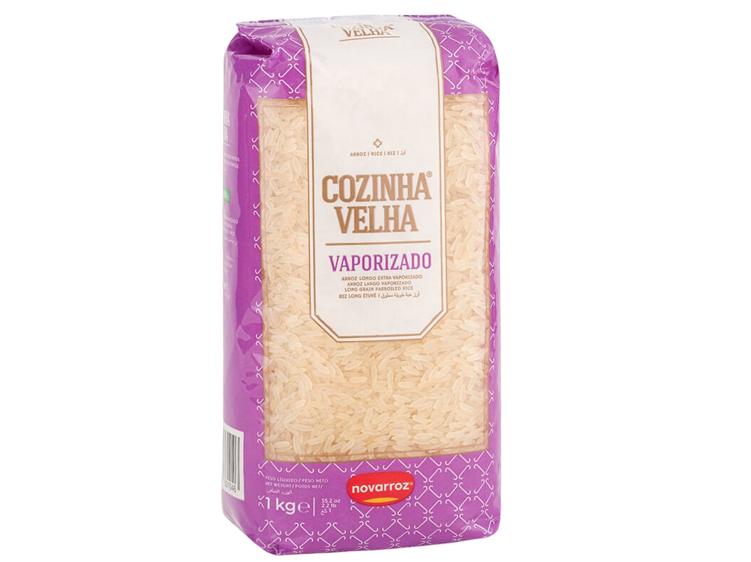 ARROZ LONGO COZINHA VELHA VAPORIZADO 1KG