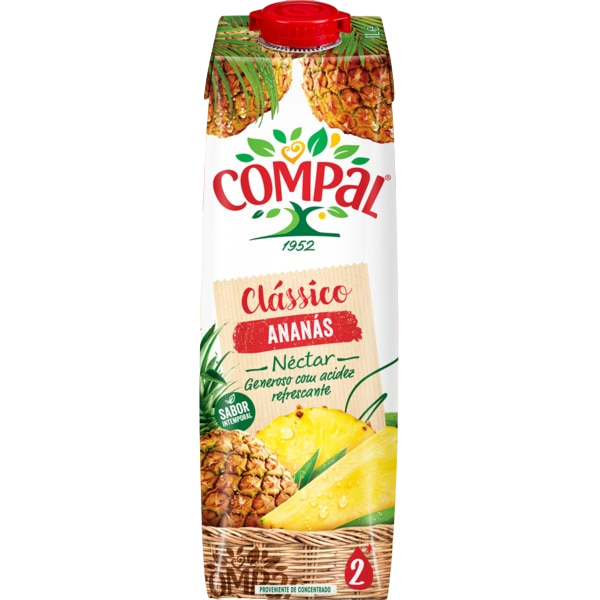 JUS COMPAL ANANAS 1LT