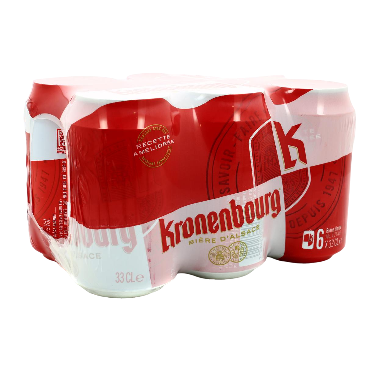 BIERE KRONENBOURG 6X33CL