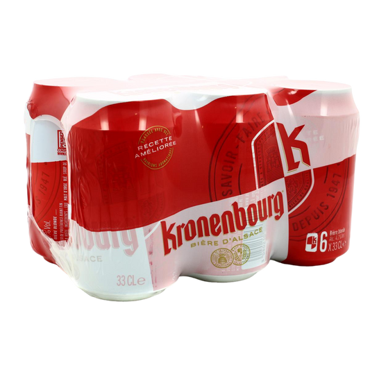 BIERE KRONENBOURG 6X33CL