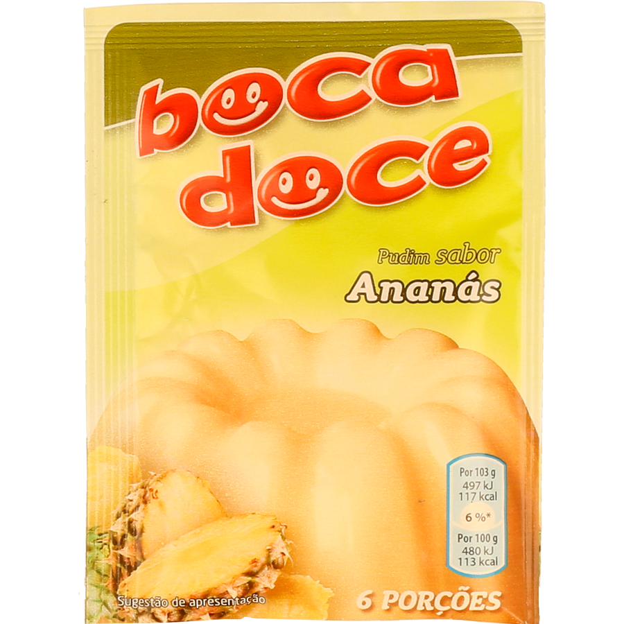 PUDDING ANANAS BOCA DOCE