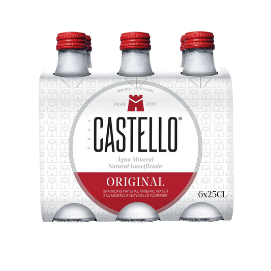 EAU GAZEUSE CASTELLO 6X25CL