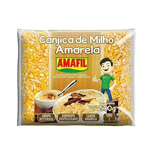 MILHO AMARELO PARA CANJICA AMAFIL 500G