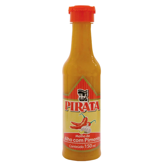 MOLHO DE ALHO COM PIMENTÃO PIRATA 150ML