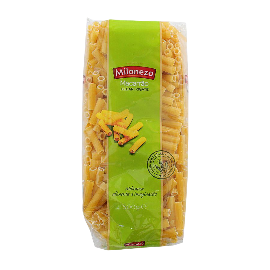 PASTA DE MACARÃO SEDANI RIGATE MILANEZA 500G