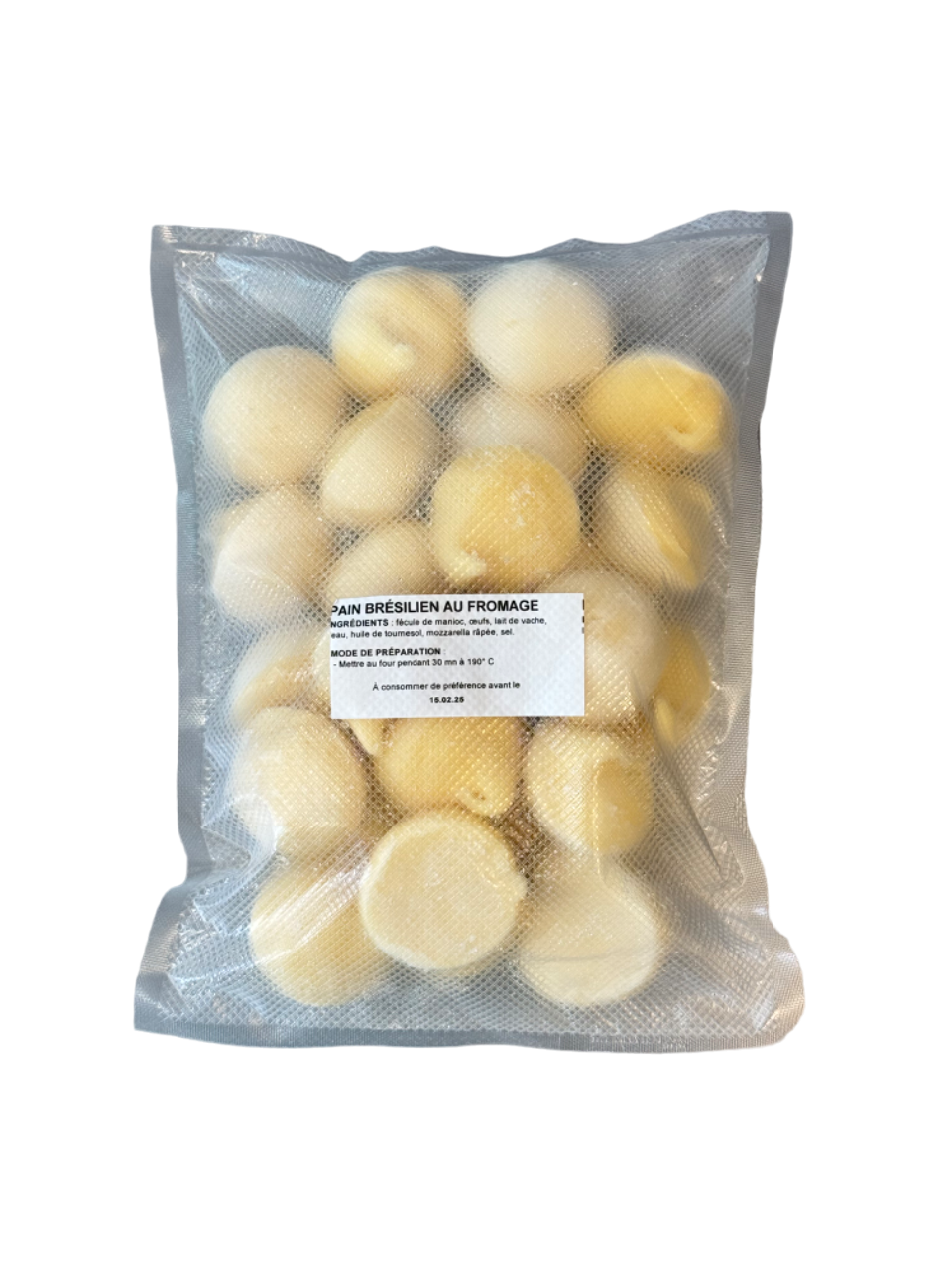 PÃO DE QUEIJO MINAS 25UN