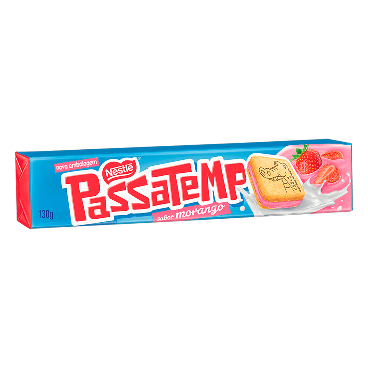 BISCUIT PASSATEMPO FRAISE 130G