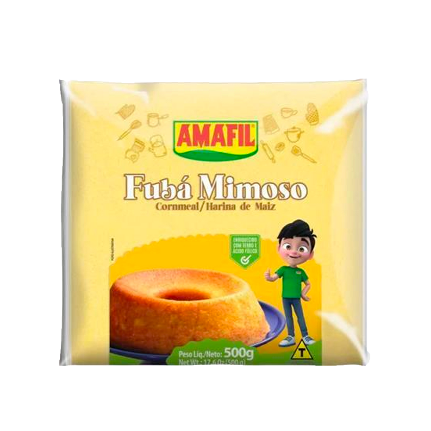 FARINHA DE MILHO FUBÁ MIMOSO AMAFIL 500G