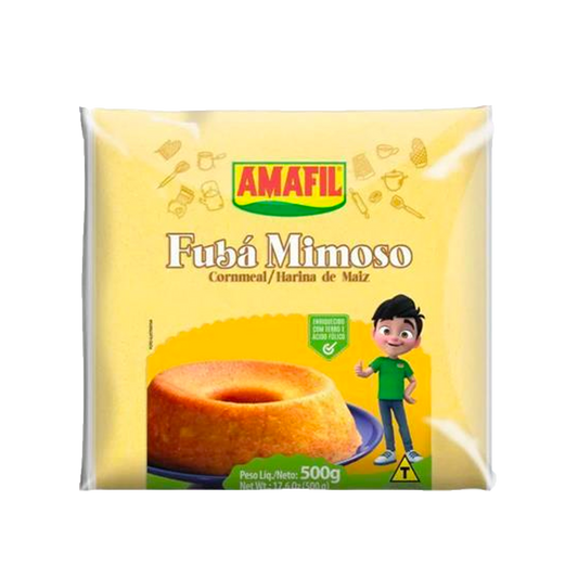 FARINHA DE MILHO FUBÁ MIMOSO AMAFIL 500G