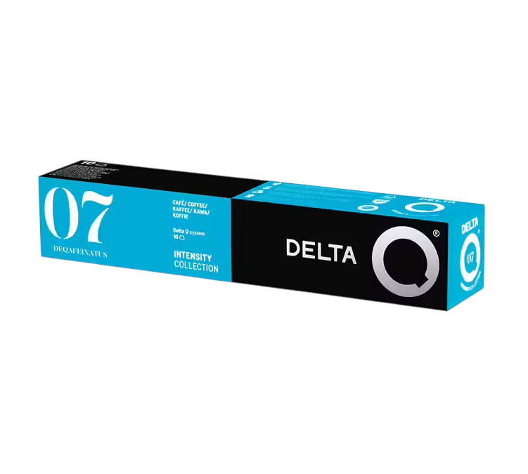 DELTA Q DEQAFEINATUS INTENSITÉ 7 AVEC 10 CAP