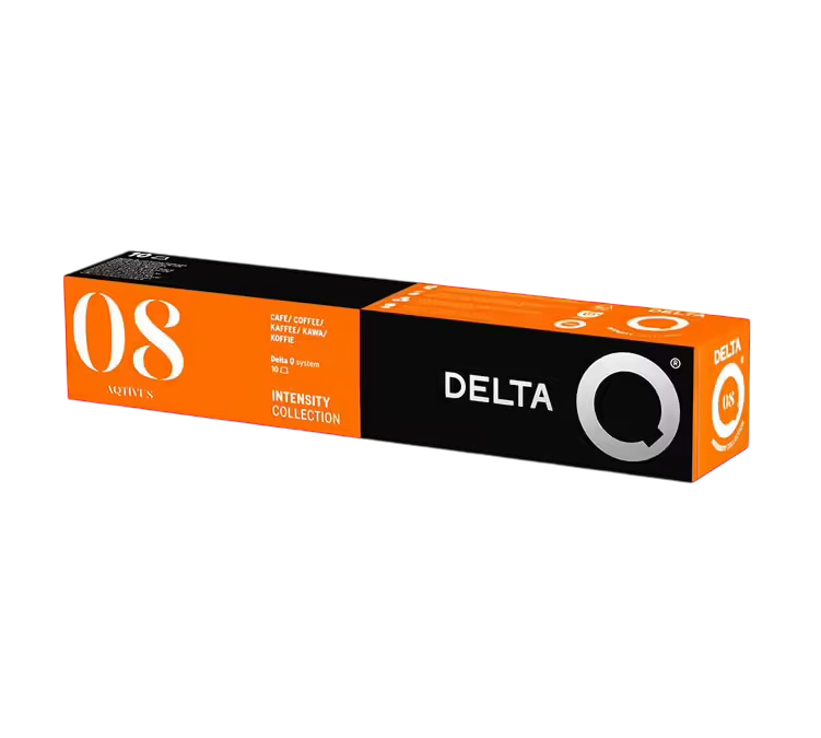 DELTA Q AQTIVUS INTENSITÉ 8 AVEC 10 CAPULES