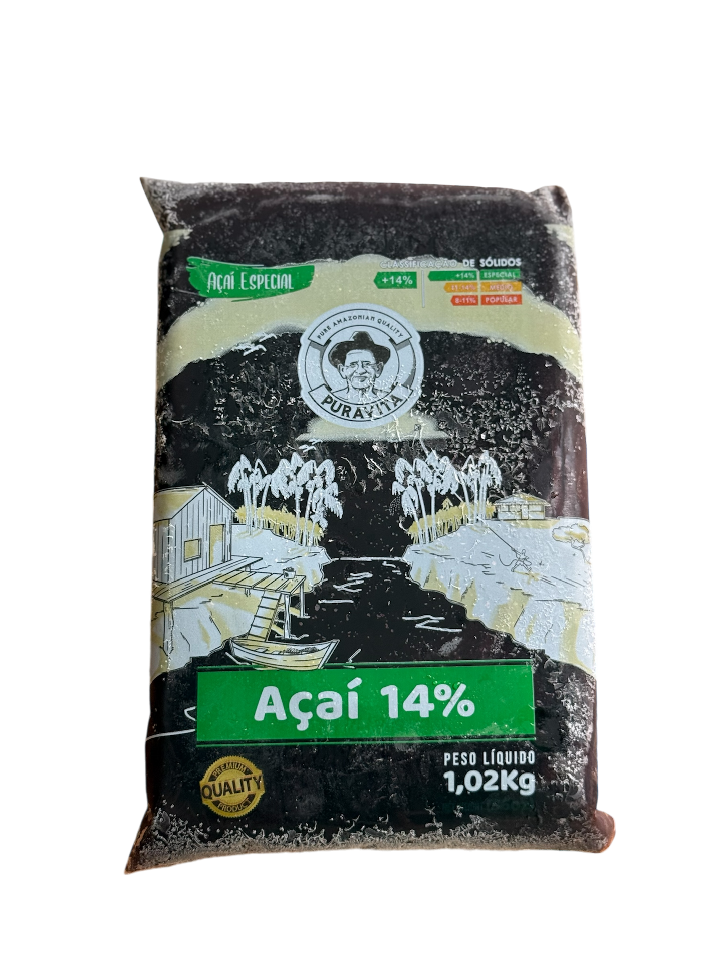 POLPA ACAI ORIGINAL PURAVITA 1.02KGS