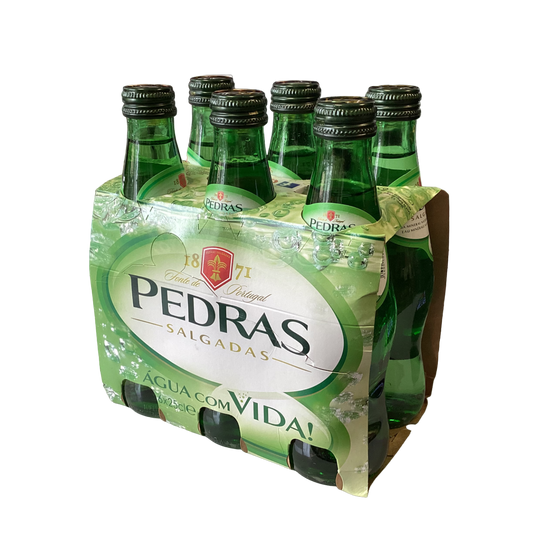 ÁGUA GASEIFICADA PEDRAS SALGADAS 6X25CL 