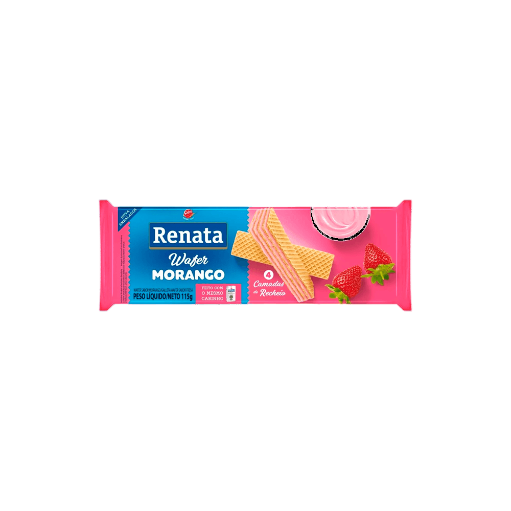 WAFER FRAISE RENATA 115G