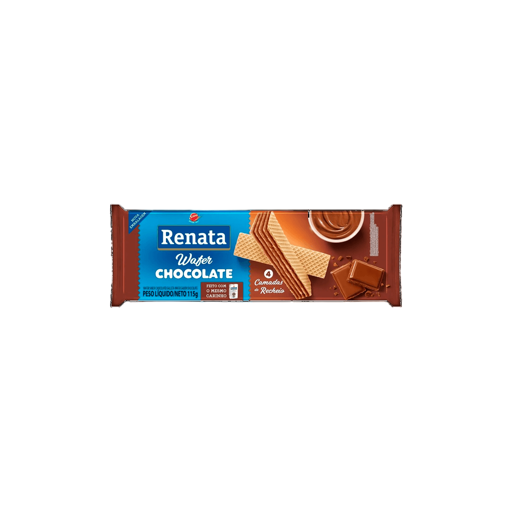 WAFFLE DE CHOCOLATE RENATA 115G