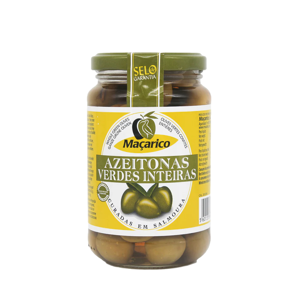 OLIVES VERTES ENTIÈRES MACARICO 350G