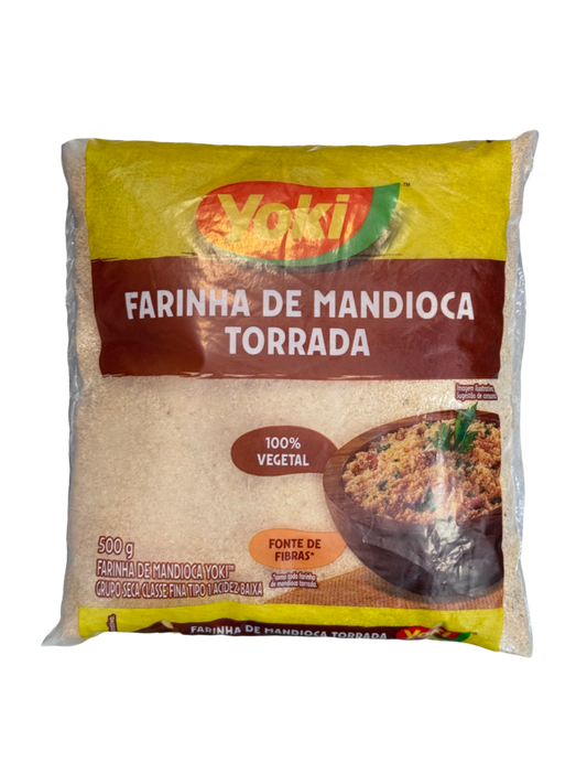 FARINHA DE MANDIOCA TORRADA YOKI 500G