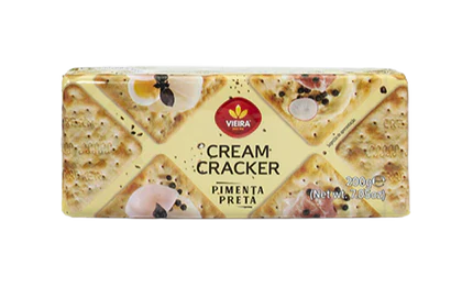 BOL CREAM CRACKER  BLACK PEPPER VIEIRA 200G