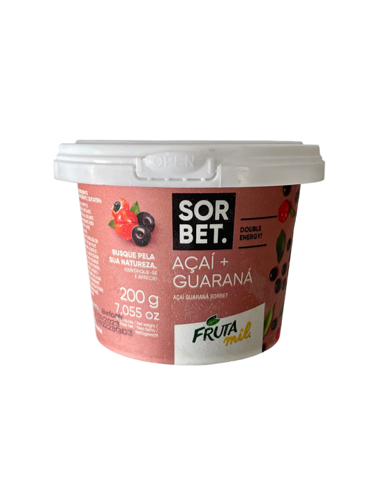 SORVETE DE AÇAÍ GUARANÁ 200G