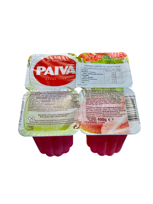 GELATINE FRAISE PAIVA 400G