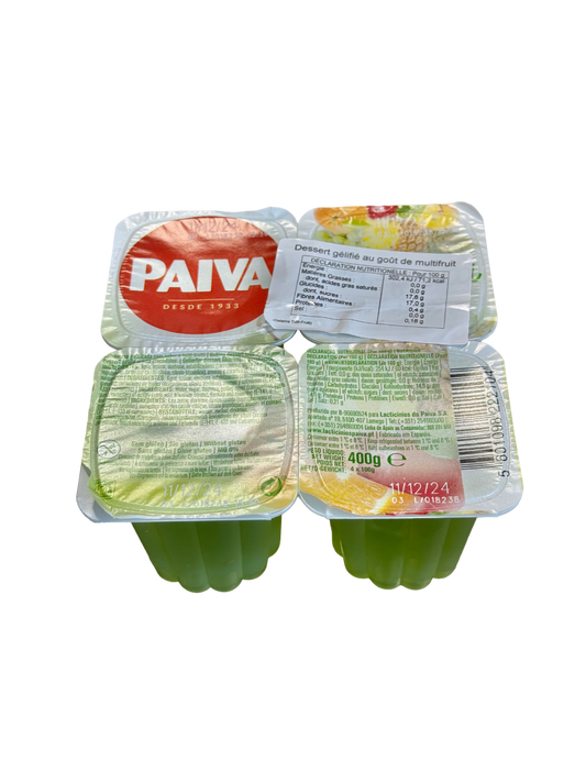 GELATINE MULTIFRUITS PAIVA 400G