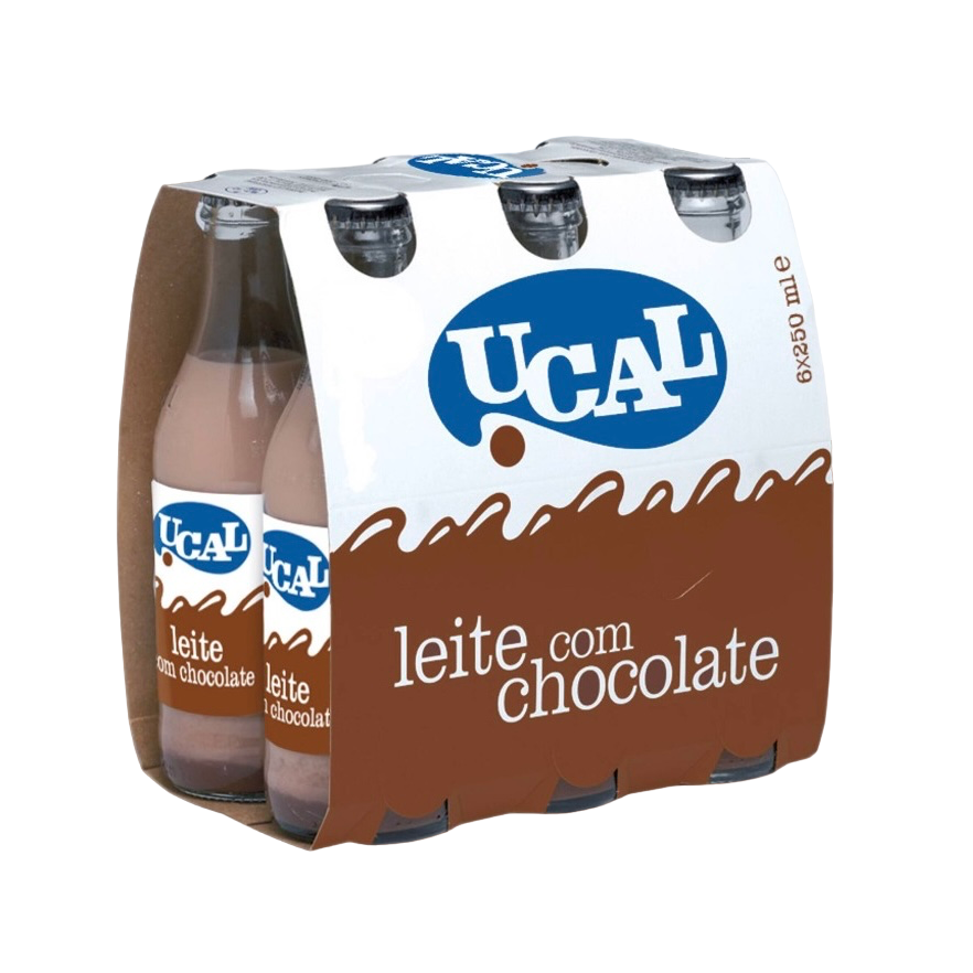 UCAL LAIT AU CHOCOLAT 6x250ml