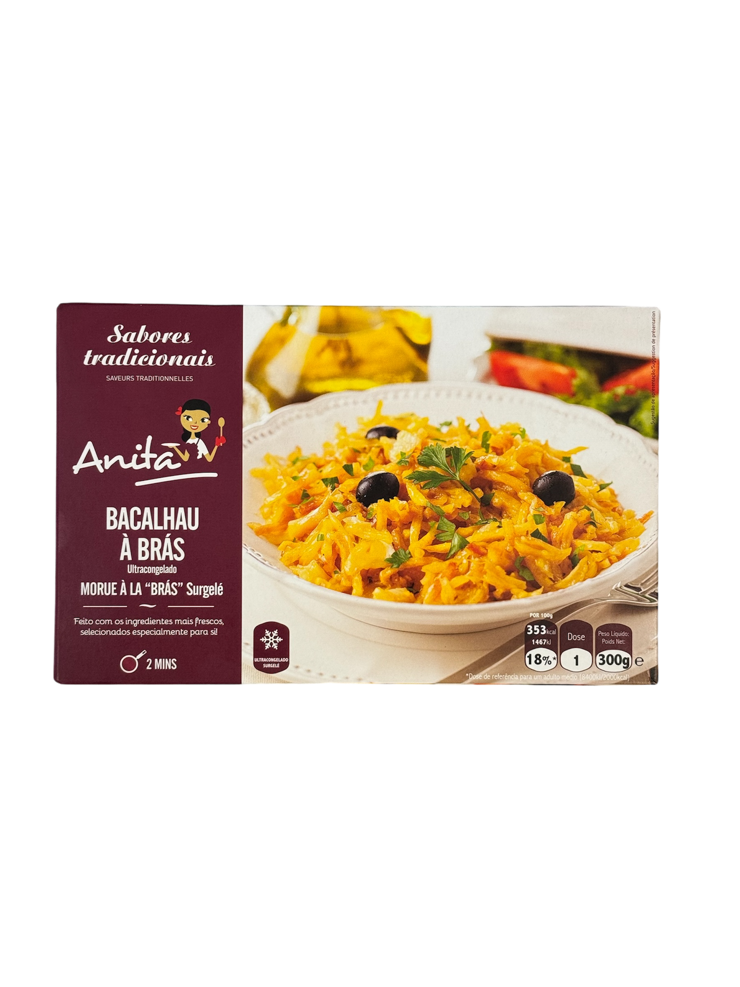 BACALHAU À BRAS ANITA 300G