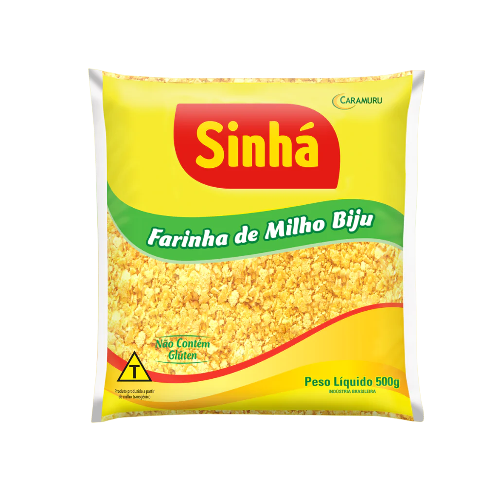 FARINHA DE MILHO BIJU SINHÁ 500G