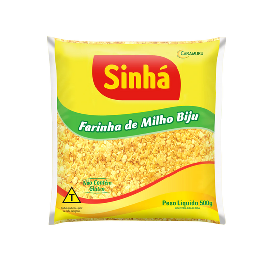 FARINHA DE MILHO BIJU SINHÁ 500G