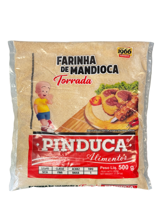 FARINHA DE MANDIOCA TORRADA PINDUCA 500G