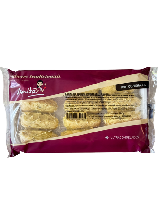 BOLINHOS DE BACALHAU ANITA 360G