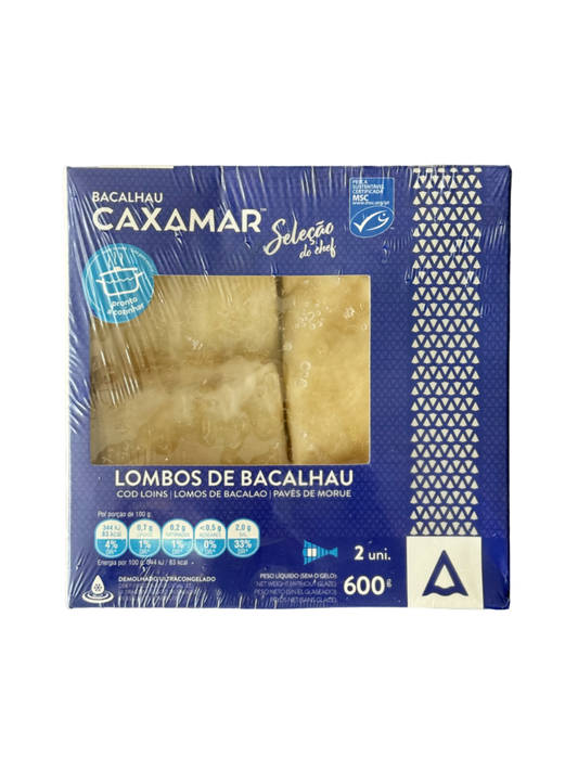 BACALHAU CONGELADO CAXAMAR ECONOMIZA 600G