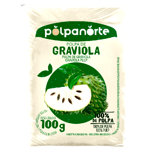 PULPE GRAVIOLA POLPANORTE 100G