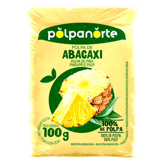 PULPE ANANAS POLPANORTE 100G