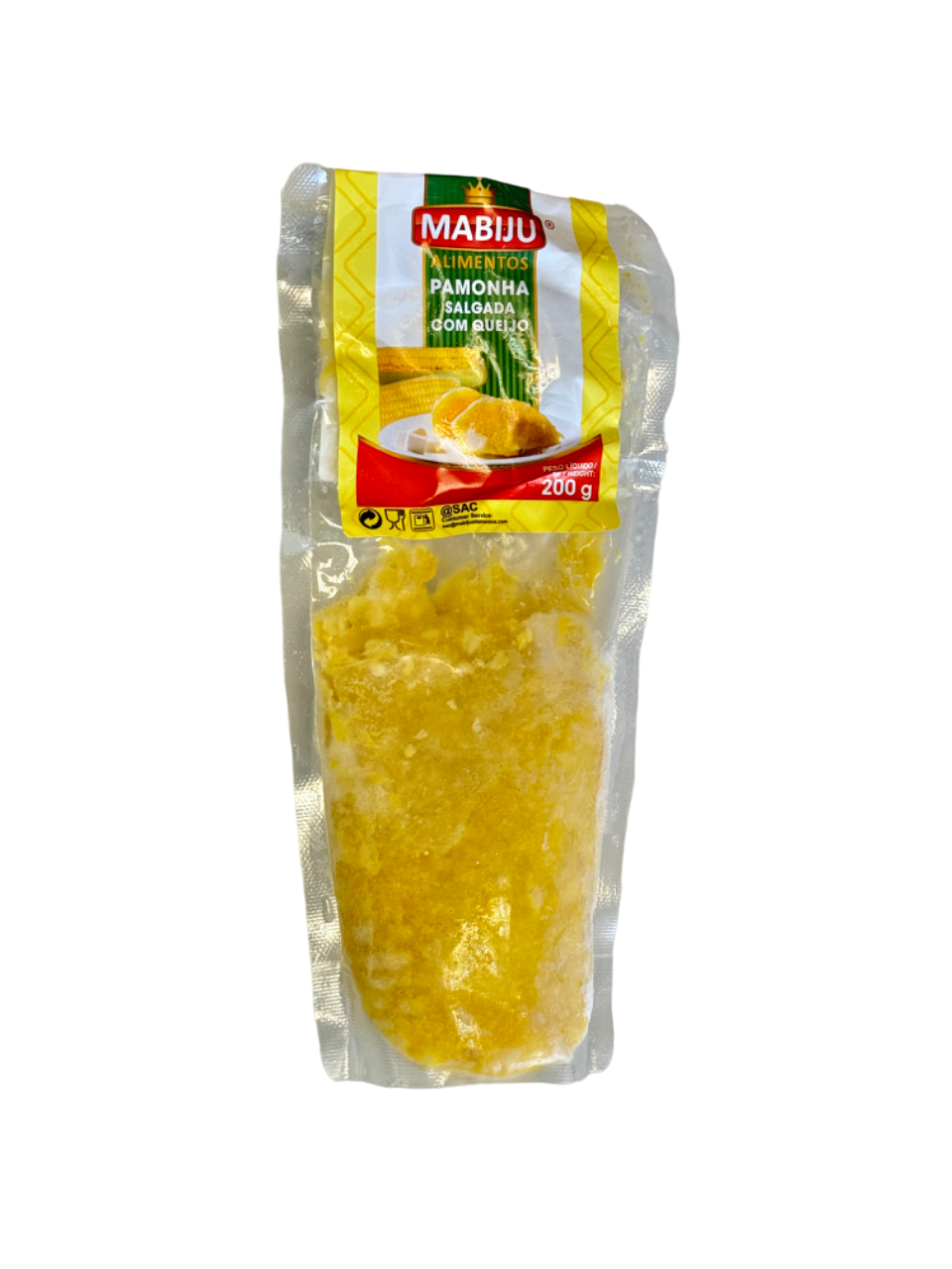 PAMONHA SALGADA C QUEIJO MABIJU 200G