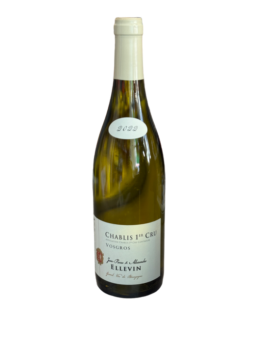 VIN CHABLIS ELLEVIN PREMIER CRU VOSGROS 2022 75CL