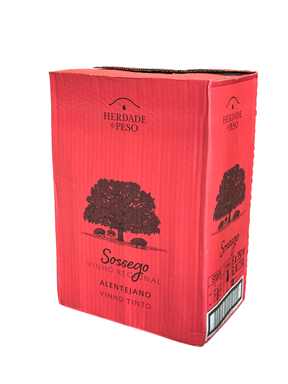 VINHO SOSSEGO 6X75CL