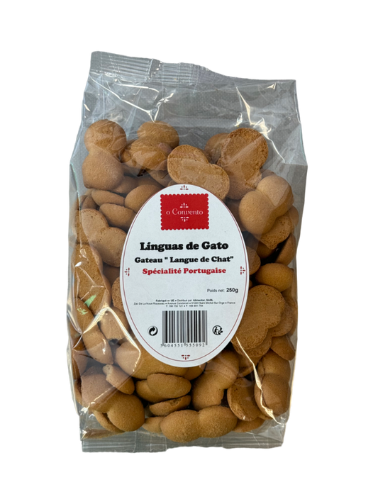 LÍNGUAS DE GATO BISC 250G