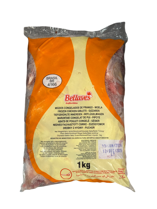 MOELAS DE FRANGO ORIGEM BRASIL 1KG