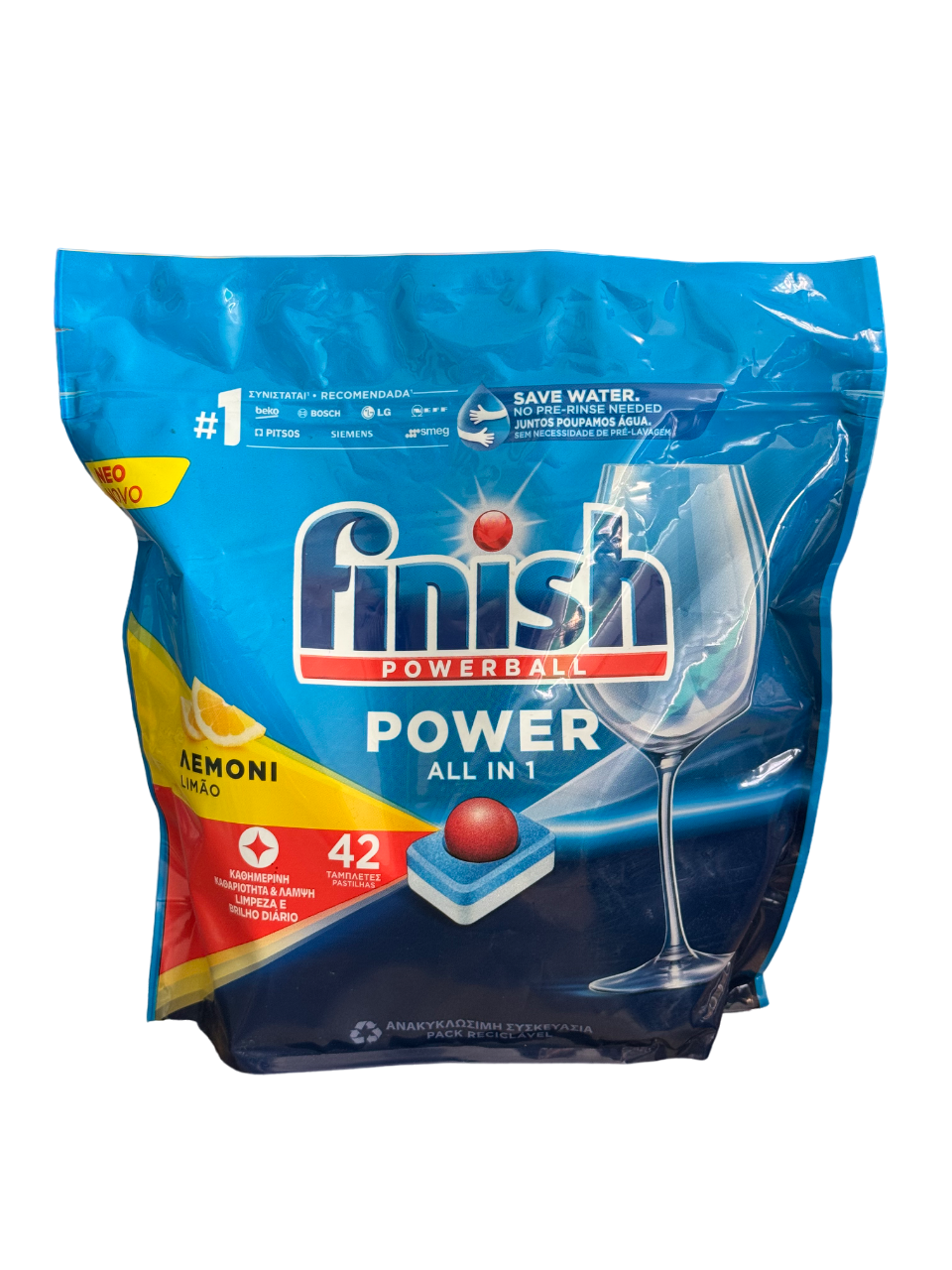 DETERGENTE PARA MAQUINA DE LAVAR LOICA FINISH POWER LIMAO 42D