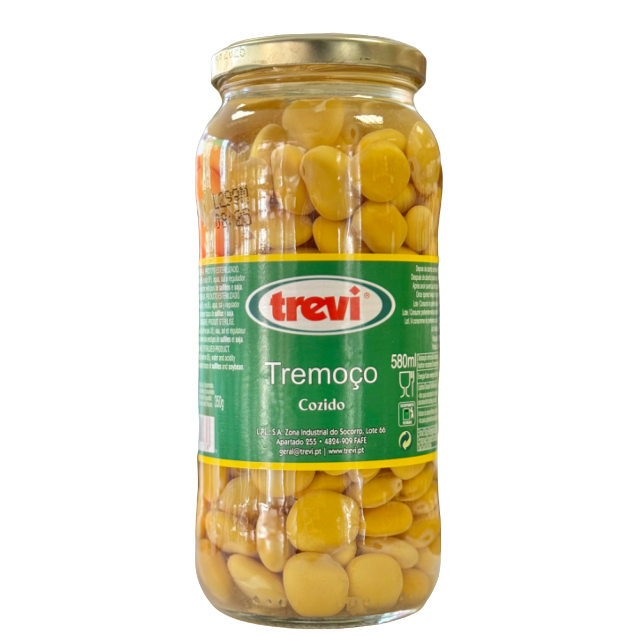 TREMOCOS COZIDO FRASCO TREVI 580ml