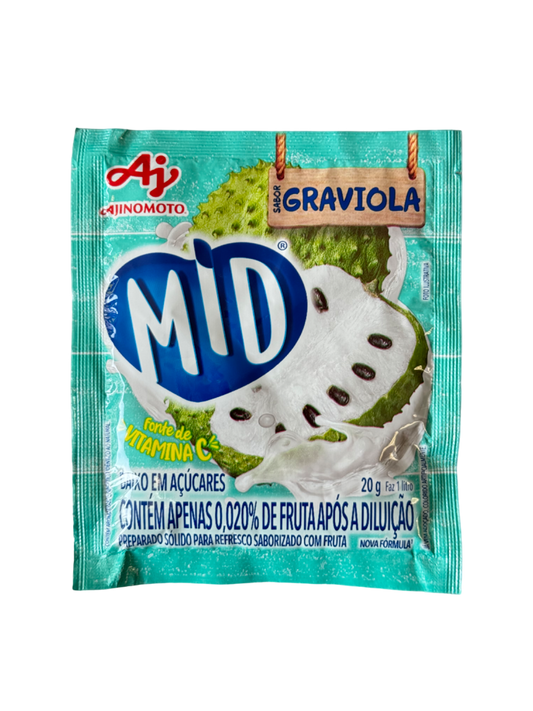 SUCO GRAVIOLA MÉDIO INSTANTÂNEO 20G