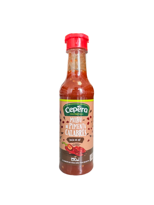 MOLHO DE PIMENTA CALABRESA CEPERA 150ml