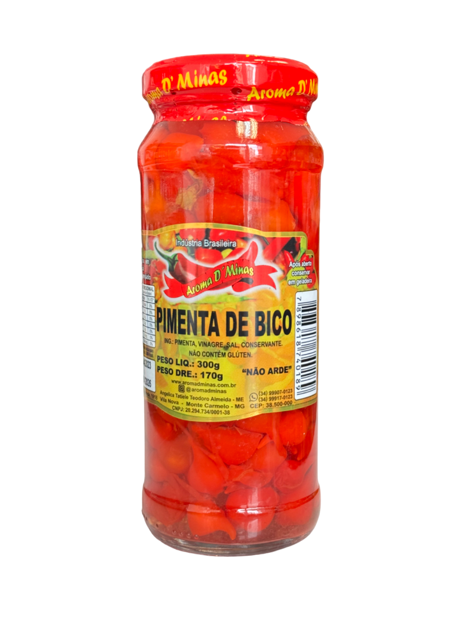 PIMENTA BIQUINHO AROMA MINAS 300G