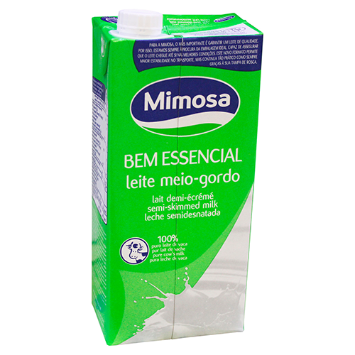 LAIT MIMOSA DEMI-ECREME 1LT