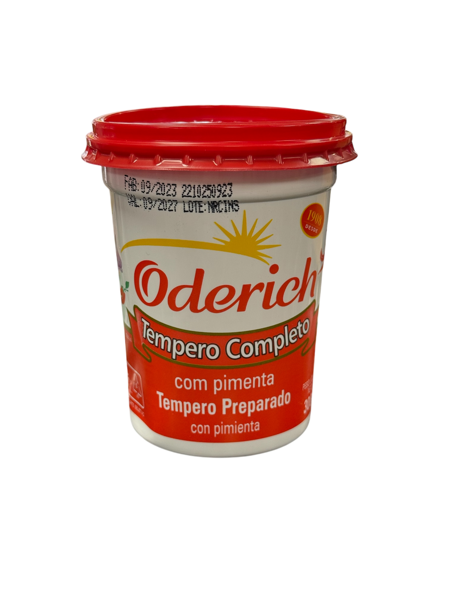 TEMPERO COMPLETO COM PIMENTA ODERICH 300G