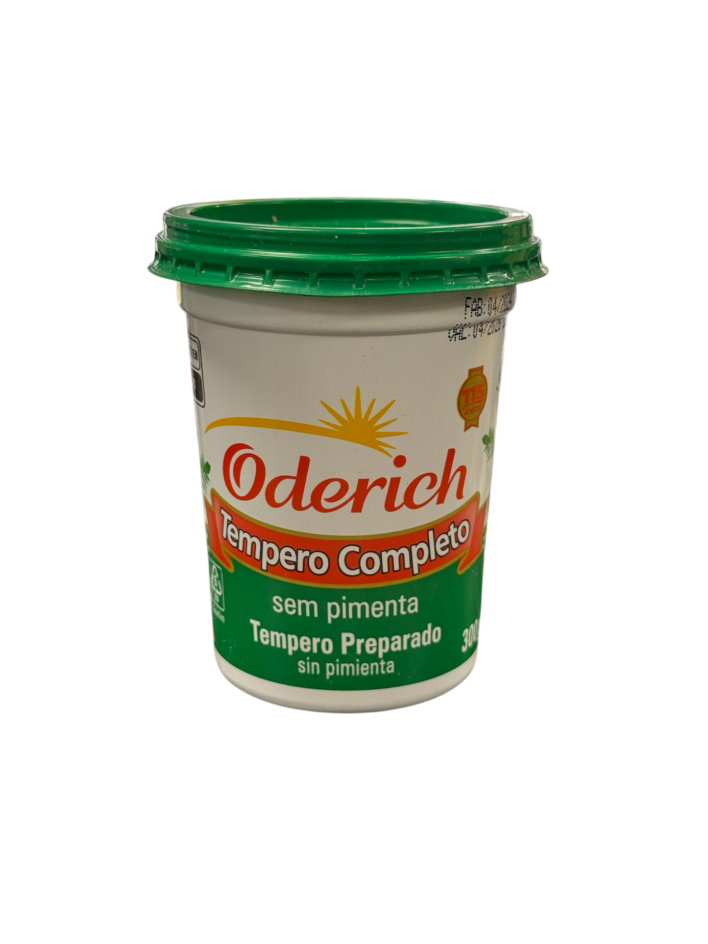 TEMPERO COMPLETO ODERICH SEM PIMENTA 300G