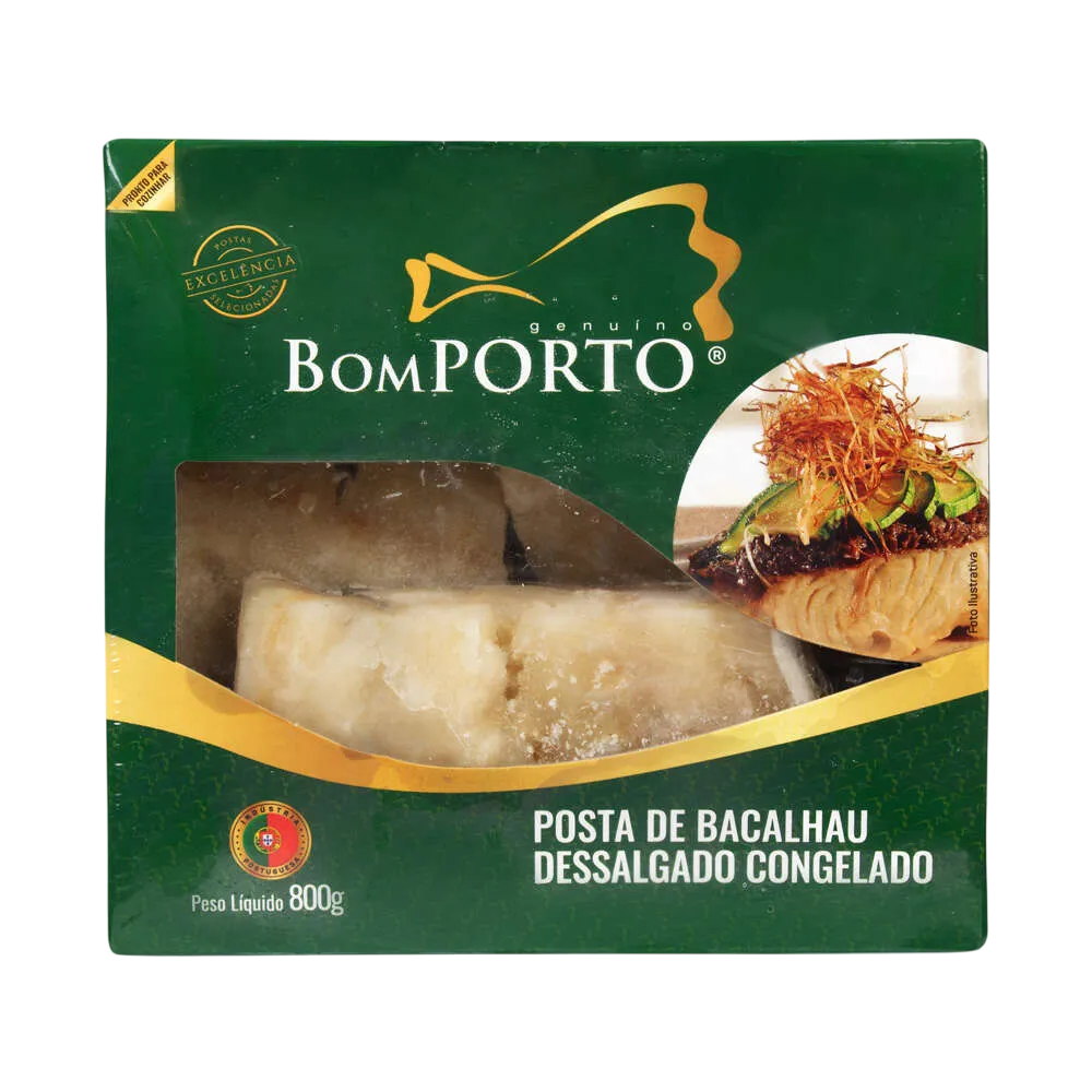 MORUE DESSALEE LOMBO BOM PORTO 800G