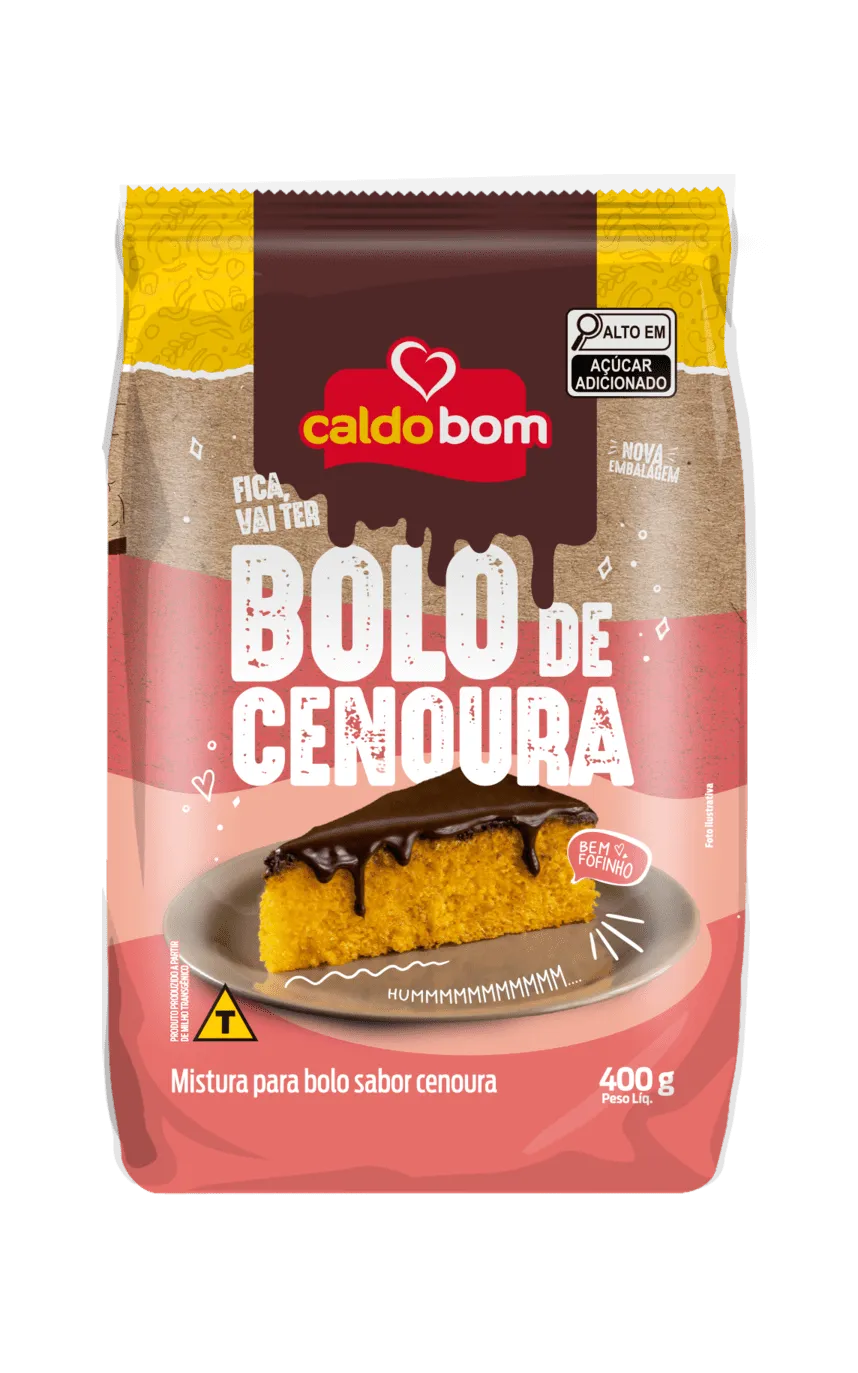 MIX GATEAU CAROTTE CALDO BOM 400G